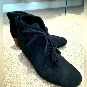 Black Suede Ankle Boots